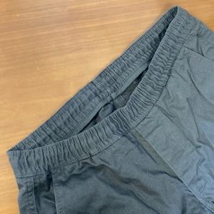 Zara Origins Black Straight Leg Drawstring Pants Mens 31